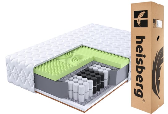 Materac kieszeniowy masujący ASTA 80x200 HR kokos HEISBERG Heisberg