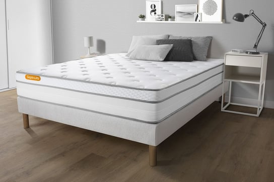 Materace 160X200 Cm Sprezyny Kieszeniowe I Pamiec Ksztaltu - Memo Luxe Septnuits