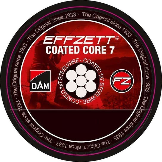 Materiał przyponowy Effzett Coated Core 7 D.A.M.