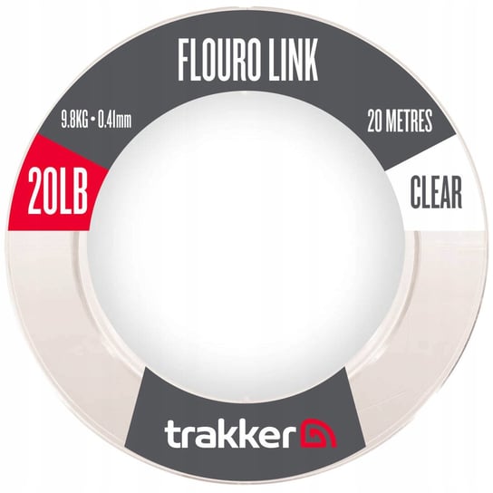 MATERIAŁ PRZYPONOWY FLUOROCARBON TRAKKER FLUORO LINK 20LB 0.41MM Trakker