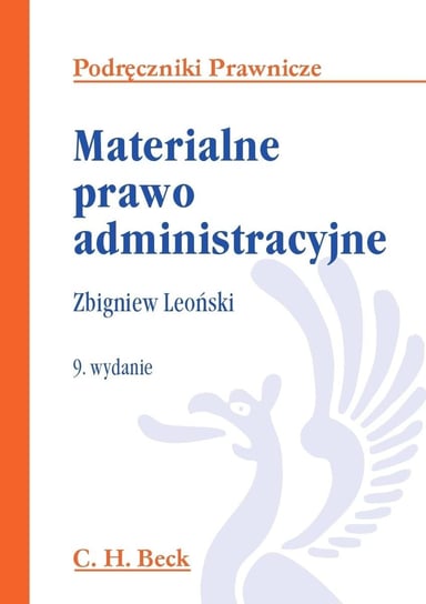 Materialne Prawo Administracyjne Leoński Zbigniew