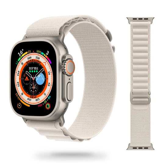 Materiałowy Pasek Apple Watch ( 38 / 40 / 41 Mm ) Biały GK PROTECTION