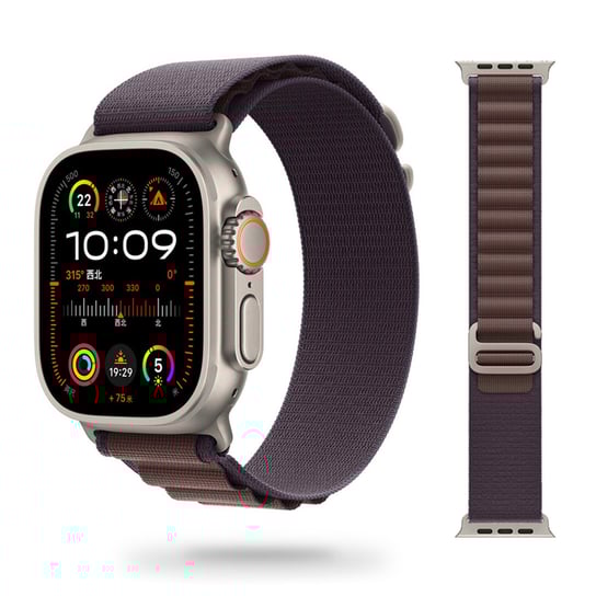 Materiałowy Pasek Apple Watch ( 38 / 40 / 41 Mm ) Śliwkowy GK PROTECTION