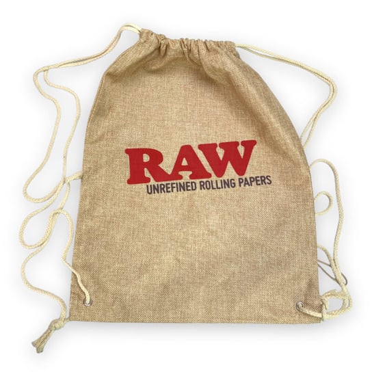 Materiałowy Plecak Raw Drawstring Bag Brązowy RAW