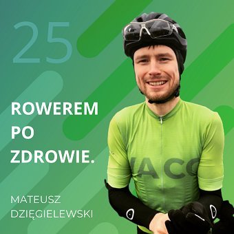 Mateusz Dzięgielewski – rowerem po zdrowie. Bikefitting z fizjoterapeutą. Chomiuk Tomasz