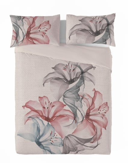 Matex, Pościel lniana kolekcja LINEN druk 160x200+30-1, 70x80+20-2 Matex