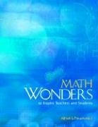 Math Wonders to Inspire Teachers and Students Posamentier Alfred S.