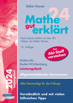 Mathe gut erklärt 2024 Leistungsfach Baden-Württemberg Gymnasium Freiburger Verlag GmbH