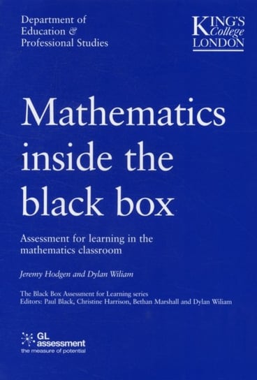 Mathematics Inside the Black Box Marshall Bethan