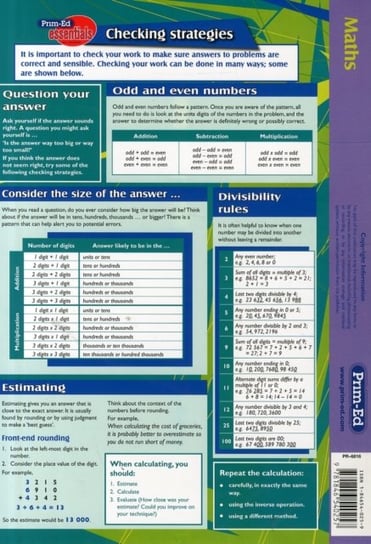 Maths (number) R.I.C. Publications