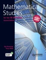 Maths Studies for the IB Diploma + CD Pimentel Ric, Wall Terry