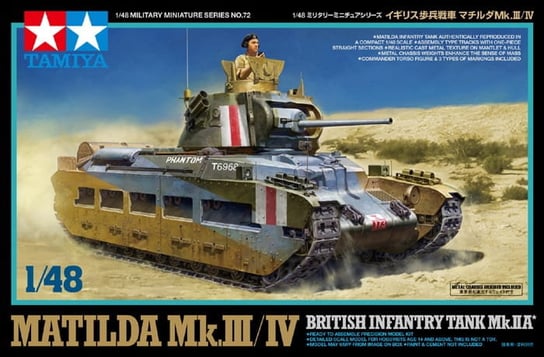 Matilda Mk.Iii/Iv British Infantry Tank 1:48 Tamiya 32572 Tamiya