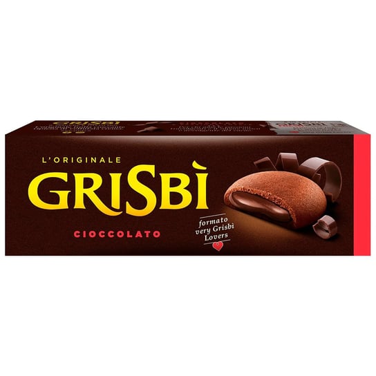 MATILDE VICENZI Grisbi Cioccolato - Włoskie biszkopty z nadzieniem czekoladowym 150g 1 paczka Inna marka