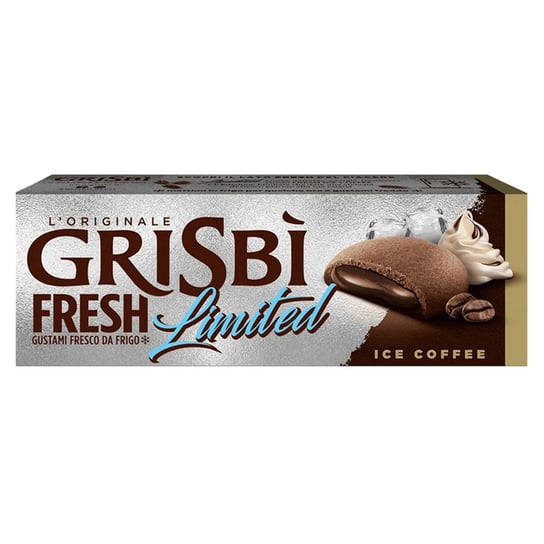 MATILDE VICENZI Grisbi Ice Coffee - Włoskie biszkopty z nadzieniem kawowym 135 g 1 paczka Inna marka