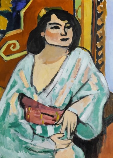 MATISSE Algierska kobieta PLAKAT A2 59,4x42cm styl sztuka portret malarstwo #470 KMB PRESS