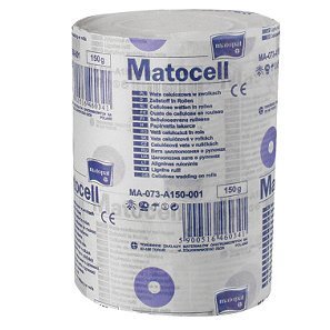 Matocell, wata celulozowa w zwoikach, 150 g TZMO