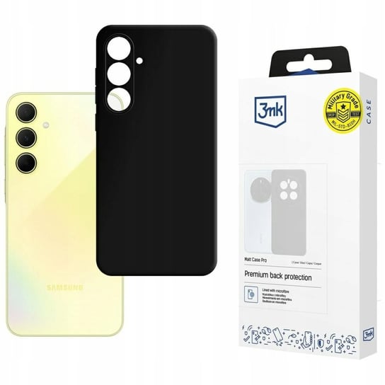 Matowe etui cover plecki obudowa na Samsung Galaxy A35 5G 3mk Matt Case Pro Inna marka
