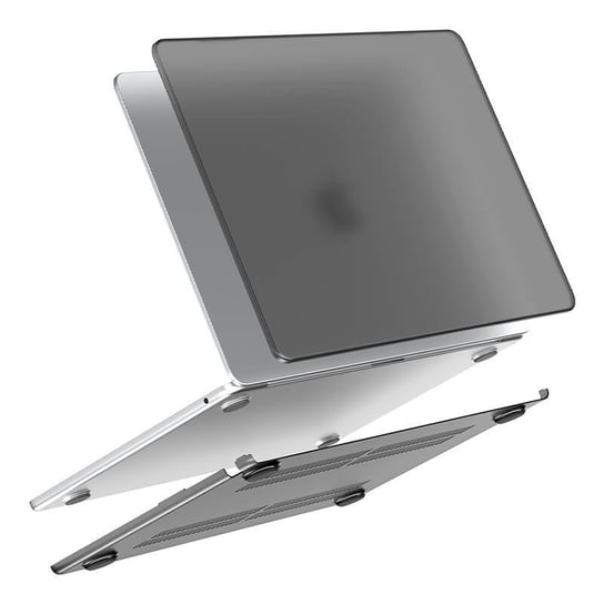 Matowe etui ochronne Lention do MacBook Air 15.3" (czarny) Lention