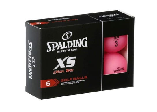 Matowe Piłki Golfowe Spalding Xs (Różowe, 6 Szt.) Spalding