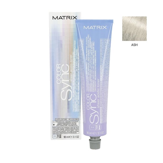Matrix, Color Sheer Acidic, Toner kwasowy do koloryzacji włosów (ASH), 90 ml Matrix