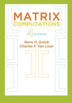 Matrix Computations Golub Gene H.