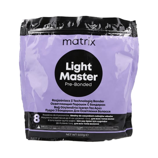 Matrix, Light Master, Rozjaśniacz do włosów do 8 Tonów, 500 g Matrix