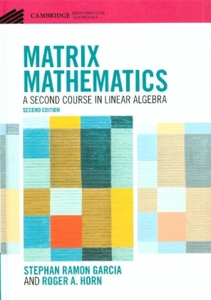 Matrix Mathematics Cambridge University Press