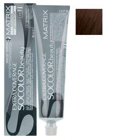Matrix, Socolor Beauty Extra Coverage, farba do włosów 505N Light Brown Neutral, 90 ml Matrix