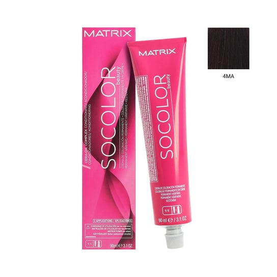 Matrix, Socolor Beauty Mocha, farba do włosów (4MA), 90 ml Matrix