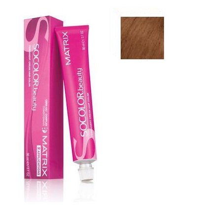 Matrix, Socolor Beauty Permanent Cream Hair Colour, farba do włosów 7Bc Medium Blonde Blonde copper, 90 ml Matrix