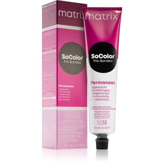 Matrix SoColor Pre-Bonded Blended trwała farba do włosów odcień 2N Schwarzbraun Natur 90 ml Inna marka