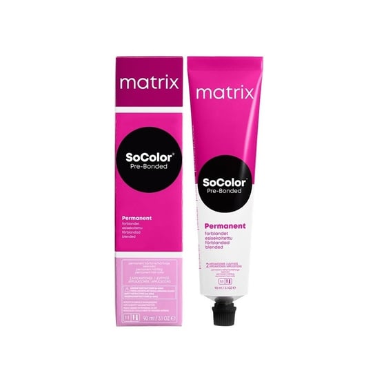 Matrix Socolor pre-bonded permanent hair color farba do włosów 4n medium brown neutral 90ml Matrix