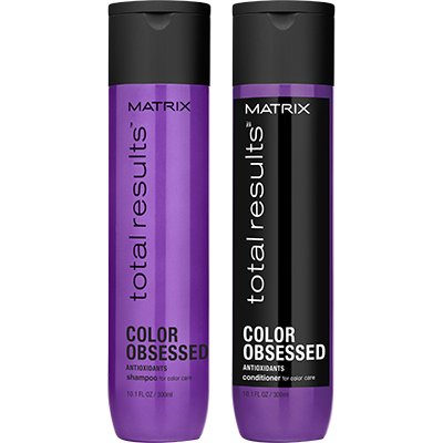 Matrix, Total Results Color Obessed, zestaw do włosów farbowanych szampon i odżywka, 2 szt. Matrix