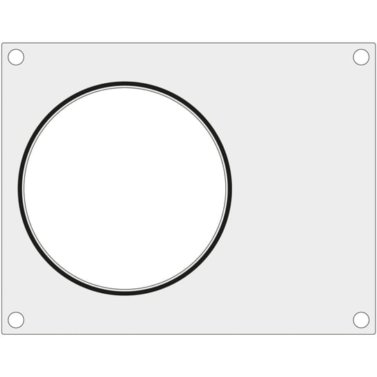 Matryca forma do zgrzewarki CAS CDS-01 na pojemnik na zupę śr. 165 mm - Hendi 805411 Inna marka