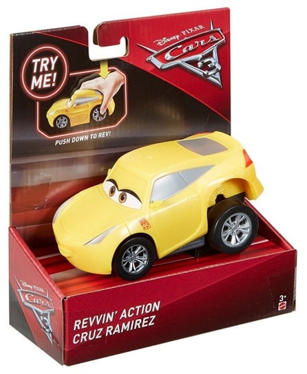 Mattel, Auta 3 Cruz Ramirez Naciśnij i Jedź Mattel