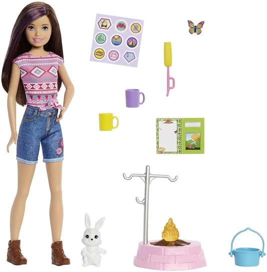 Mattel, Barbie kemping siostra i zwierzątko zestaw z lalką #2 Barbie Entertainment