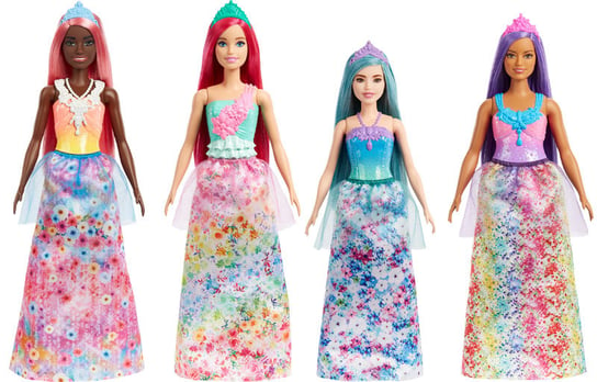 Mattel, Barbie, Księżniczka podstawowa Ast Hgr13 Wb6 Mattel