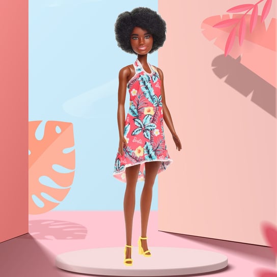 Mattel Barbie Lalka Afro W Sukience Mattel