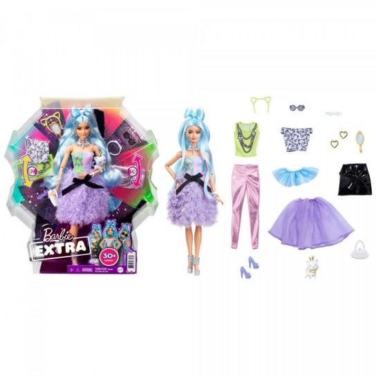Mattel, Barbie, Lalka extra deluxe Barbie