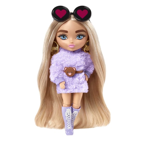 Mattel, Barbie, lalka, Extra Moda Minis, HGP62 HGP66 Barbie