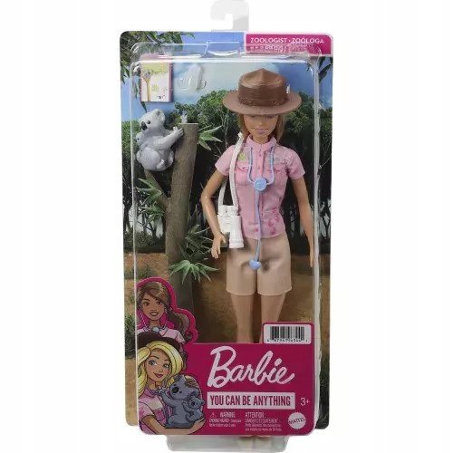Mattel, Barbie lalka kariera Deluxe Zoolożka Barbie Career