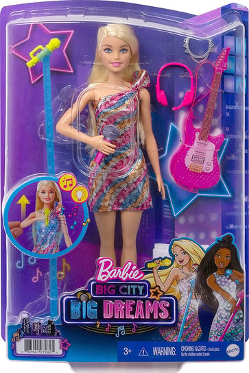 Mattel, Barbie, Lalka Muzyczna Big City Malibu Barbie