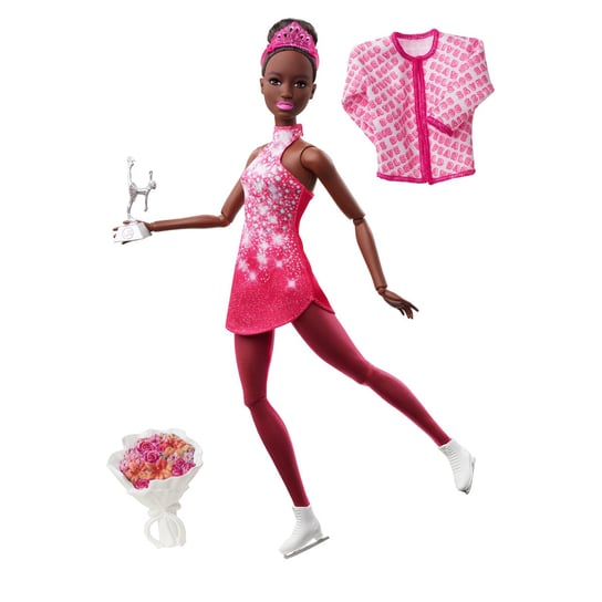 Mattel, Barbie lalka sporty zimowe Łyżwiarka Barbie Career