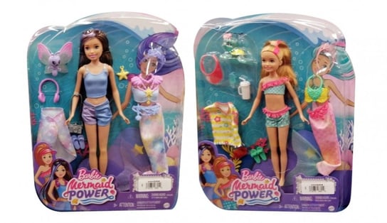 Mattel, Barbie, Mermaid power, Siostry, Ast Hhg54 Wb5 Mattel