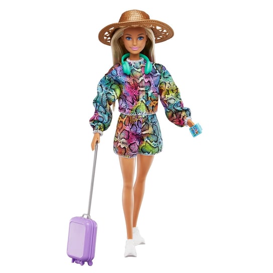 Mattel, Barbie wakacyjna zabawa Lalka z akcesoriami Barbie