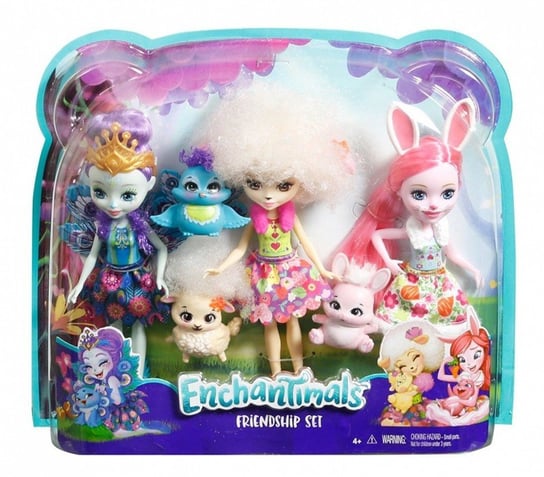 Mattel, Enchantimals lalki ze zwierzątkami Enchantimals