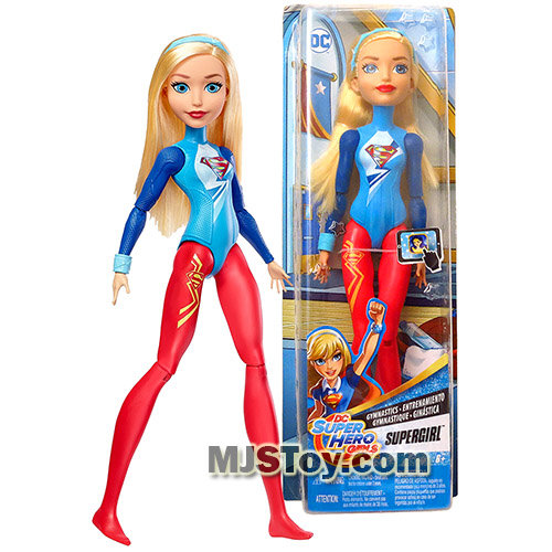 Mattel, figurka kolekcjonerska Dc Super Hero Gymnastic Supergirl, Fjg64 Mattel