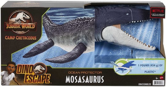 Mattel, Figurka kolekcjonerska, Jurassic World Mozazaur Obrońca oceanu Mattel