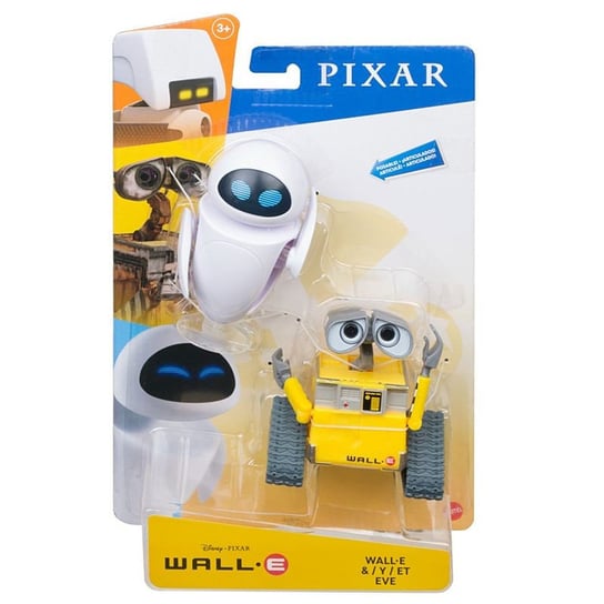 Mattel, figurki podstawowe PIXAR Wall-E i EVE Mattel