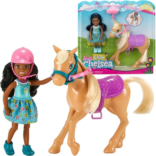 Mattel FRL84 Barbie Club Chelsea Lalka + Koń Mattel